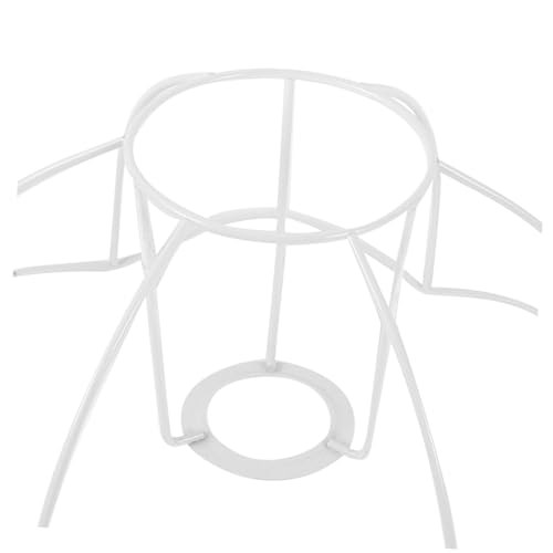 WEKADRIN DIY Lampenschirmrahmen aus Robustem Eisen Drahtgestell für Tischlampen Stabiler Lampenschirmhalter Vielseitig Einsetzbar Einfache Montage Passend für Diverse Lampenschirme WEKADRIN DIY Lampenschirmrahmen aus Robustem Eisen Drahtgestell für Tischlampen Stabiler Lampenschirmhalter Vielseitig Einsetzbar Einfache Montage Passend für Diverse Lampenschirme von WEKADRIN