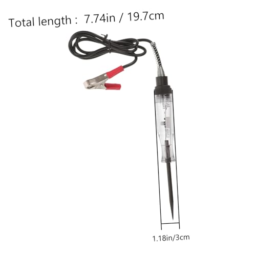 WEKADRIN Digitaler Kfz Spannungsprüfer mit Federkabel Robustes Messgerät für Fahrzeug elektronik Auto Stromkreistester Stift mit Großem Lcd display Vielseitig und Verschleißfest für WEKADRIN Digitaler Kfz Spannungsprüfer mit Federkabel Robustes Messgerät für Fahrzeug elektronik Auto Stromkreistester Stift mit Großem Lcd display Vielseitig und Verschleißfest für von WEKADRIN
