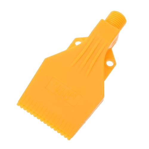 WEKADRIN Druckluftkompressor Luftblasdüse Kunststoff Ersatzdüse mit Befestigungsbohrungen Gelb Leise und Effizient für Schnelle Reinigungsarbeiten Einfache Montage Zubehör für Kompressor von WEKADRIN