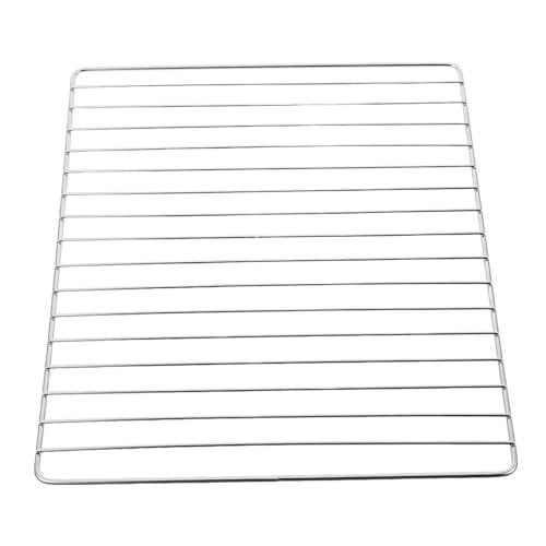 WEKADRIN Edelstahl Bbq Grillrost mit Optimalem Maschennetz für Fisch Gemüse Steak Wiederverwendbares Leicht zu Reinigendes Grillgitter für Outdoor Picknick Camping und Holzkohlegrill von WEKADRIN