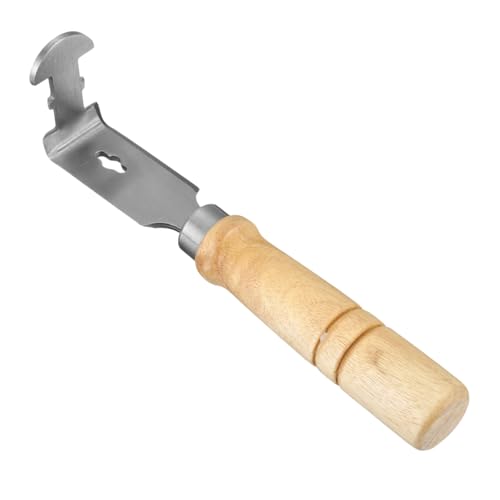 WEKADRIN Edelstahl Beehive Frame Scraper Imker Werkzeug zur Wabenreinigung mit Holzgriff Langlebiger Bienenstock Reiniger zum Sicheren Entfernen von Wachs und Propolis für Anfänger und WEKADRIN Edelstahl Beehive Frame Scraper Imker Werkzeug zur Wabenreinigung mit Holzgriff Langlebiger Bienenstock Reiniger zum Sicheren Entfernen von Wachs und Propolis für Anfänger und von WEKADRIN