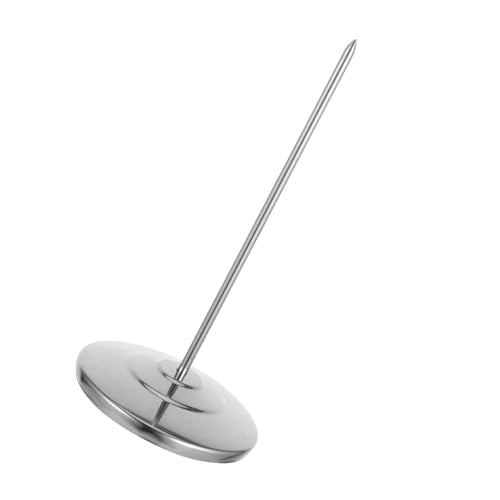 WEKADRIN Edelstahl Bonspießer mit Rutschfester Gummispitze und Antirutsch Basis Sicherer Zettelhalter für Restaurant Büro Zuverlässiger Kassenbon Organizer und Memo Spike WEKADRIN Edelstahl Bonspießer mit Rutschfester Gummispitze und Antirutsch Basis Sicherer Zettelhalter für Restaurant Büro Zuverlässiger Kassenbon Organizer und Memo Spike von WEKADRIN