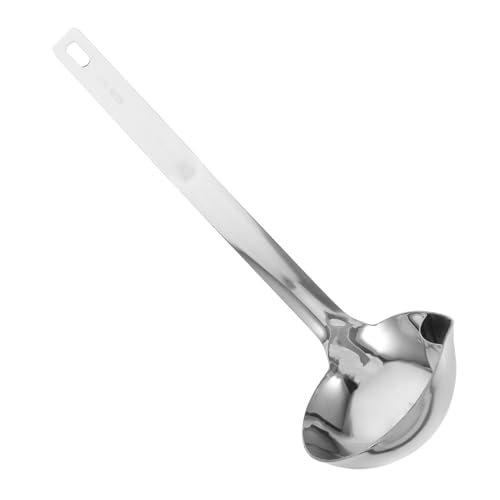 WEKADRIN Edelstahl Fettabscheider Suppenkelle mit Großem Siebkopf Fetttrennender Ölsieb Löffel für Gesundes Kochen Rutschfester Griff Zeitsparend und Komfortabel für Küchengebrauch WEKADRIN Edelstahl Fettabscheider Suppenkelle mit Großem Siebkopf Fetttrennender Ölsieb Löffel für Gesundes Kochen Rutschfester Griff Zeitsparend und Komfortabel für Küchengebrauch von WEKADRIN