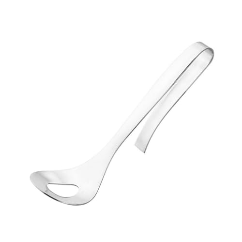 WEKADRIN Edelstahl Fleischbällchenmacher mit U förmigem Griff nicht Klebendes Oval Geformtes Fleischbällchen formwerkzeug Langlebiges Küchenutensil für Hotpot und Suppen Einfach zu von WEKADRIN