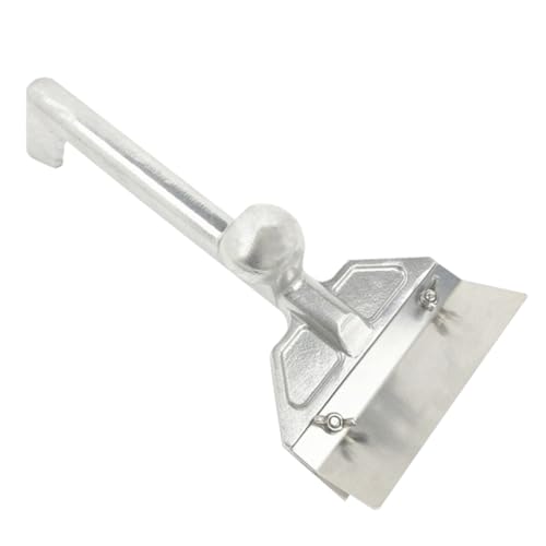 WEKADRIN Edelstahl Grillschaber mit Extra Langem Ergonomischem Griff Robuster Mehrzweck Grillreiniger für Grill Pfanne und Fettentfernung Langlebig und Einfach zu Reinigen von WEKADRIN