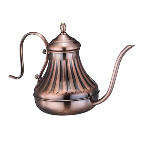 WEKADRIN Edelstahl Kaffeekanne mit Langem Ausguss Handgefertigt Praktischer Kaffeebereiter Hitzebeständig und Lebensmittelecht für Büro Zuhause WEKADRIN Edelstahl Kaffeekanne mit Langem Ausguss Handgefertigt Praktischer Kaffeebereiter Hitzebeständig und Lebensmittelecht für Büro Zuhause von WEKADRIN