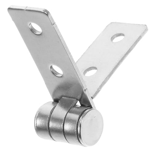 WEKADRIN Edelstahl Schwerlast scharnier Klappbar Flach Industriequalität Hohe Traglast für Verteilerschränke und Elektrokästen Robust Stabil Einfache Wartung von WEKADRIN