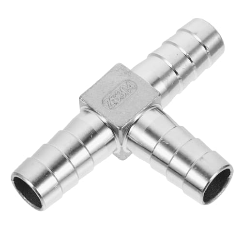 WEKADRIN Edelstahl T förmiger Schlauchanschluss Barb Fitting Korrosionsbeständig Langlebig Rohrverbinder für Luft Wasserschläuche in Bau und Installation WEKADRIN Edelstahl T förmiger Schlauchanschluss Barb Fitting Korrosionsbeständig Langlebig Rohrverbinder für Luft Wasserschläuche in Bau und Installation von WEKADRIN