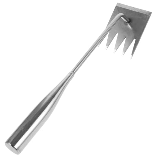 WEKADRIN Edelstahl Unkrautstecher Gartengerät Kleine Hacke Ergonomisch Leicht Garten Weeding Puller für Außenbereich und Beete Robust und Verschleißfest WEKADRIN Edelstahl Unkrautstecher Gartengerät Kleine Hacke Ergonomisch Leicht Garten Weeding Puller für Außenbereich und Beete Robust und Verschleißfest von WEKADRIN