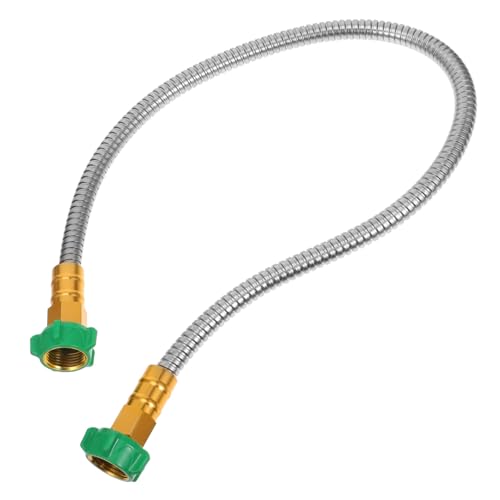 WEKADRIN Edelstahl Verbindungsschlauch Flexibel Robust für Garten und Waschmaschine Flacher Sprinkler Schlauch Wasseranschluss Installieren Wetterfest und Langlebig WEKADRIN Edelstahl Verbindungsschlauch Flexibel Robust für Garten und Waschmaschine Flacher Sprinkler Schlauch Wasseranschluss Installieren Wetterfest und Langlebig von WEKADRIN