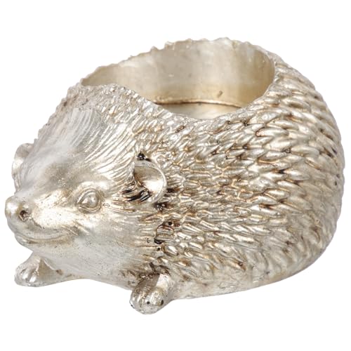 WEKADRIN Einzigartiger Resin Igel Kerzenhalter Silberfarben Flammenlos für Tischdekoration Kapelle Bar Pub Zuhause Halloween Weihnachten Fest Feier WEKADRIN Einzigartiger Resin Igel Kerzenhalter Silberfarben Flammenlos für Tischdekoration Kapelle Bar Pub Zuhause Halloween Weihnachten Fest Feier von WEKADRIN