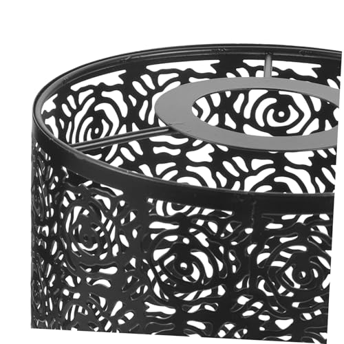 WEKADRIN Eisen Lampenschirm mit Hohlem Muster Runde Zylindrische Deckenleuchte Abdeckung Stabile Metallstruktur Einfache Installation Dekorativer Pendelleuchten Schirm für Haushalt und Bar WEKADRIN Eisen Lampenschirm mit Hohlem Muster Runde Zylindrische Deckenleuchte Abdeckung Stabile Metallstruktur Einfache Installation Dekorativer Pendelleuchten Schirm für Haushalt und Bar von WEKADRIN