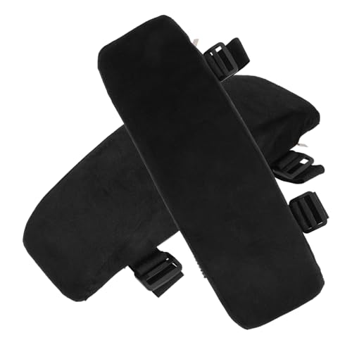 WEKADRIN Ergonomische Armlehnenpolster für Bürostuhl Weiche Verschleißfeste Armstütze Passend für Büro Gaming und Entlastet Arme und Ellbogen bei Langem Sitzen von WEKADRIN