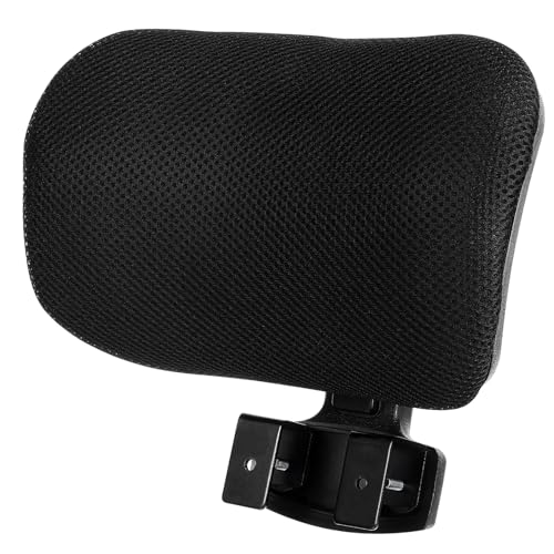 WEKADRIN Ergonomische Bürostuhl Kopfstütze Aufsatz Verstellbar Höhenverstellbar Drehbar Komfortables Nackenkissen für Schreibtischstuhl Büro und Home Office Schwarz Weicher Schwamm WEKADRIN Ergonomische Bürostuhl Kopfstütze Aufsatz Verstellbar Höhenverstellbar Drehbar Komfortables Nackenkissen für Schreibtischstuhl Büro und Home Office Schwarz Weicher Schwamm von WEKADRIN