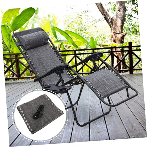 WEKADRIN Ersatzbezug für Klappstuhl Outdoor Lounge Stuhlstoff aus Atmungsaktivem Polyester mit Seilset Robust und Langlebig für Camping Strand und Gartenmöbel Einfach zu Montieren WEKADRIN Ersatzbezug für Klappstuhl Outdoor Lounge Stuhlstoff aus Atmungsaktivem Polyester mit Seilset Robust und Langlebig für Camping Strand und Gartenmöbel Einfach zu Montieren von WEKADRIN