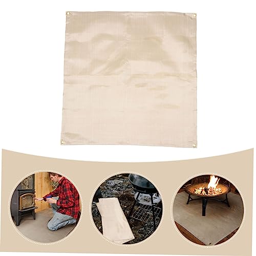 WEKADRIN Feuerschutzdecke für Grill und Camping Hitzebeständig Flexibel aus Glasfasergewebe Feuerfeste Isolierdecke für Outdoor Patio Grillunterlage Tragbar und Langlebig WEKADRIN Feuerschutzdecke für Grill und Camping Hitzebeständig Flexibel aus Glasfasergewebe Feuerfeste Isolierdecke für Outdoor Patio Grillunterlage Tragbar und Langlebig von WEKADRIN