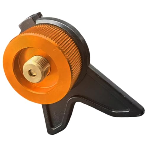 WEKADRIN Gasadapter für Campingkocher Selbstabdichtend Auslaufsicher Kupfer Aluminiumlegierung Kompatibel mit Flachgasherden Tragbar für Outdoor Wandern Picknick WEKADRIN Gasadapter für Campingkocher Selbstabdichtend Auslaufsicher Kupfer Aluminiumlegierung Kompatibel mit Flachgasherden Tragbar für Outdoor Wandern Picknick von WEKADRIN