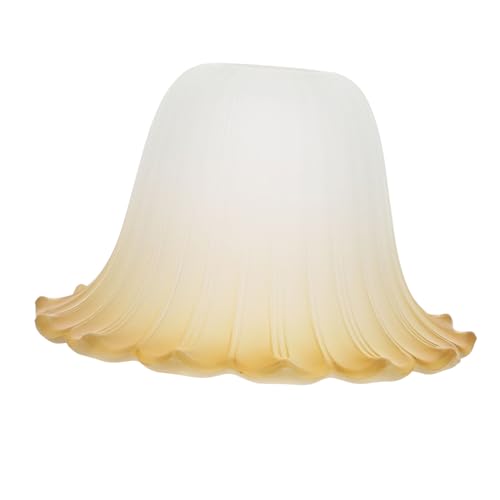 WEKADRIN Glas Lampenschirm Baldachin Modern Deckenleuchte Lampenschirm Glas Kronleuchter Baldachin Abdeckung Für Bar Restaurant Wohnraum Dekoration von WEKADRIN