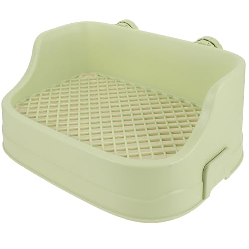 WEKADRIN Große Kaninchentoilette mit Kompakter Leichter Reinigung Rabbit Litter Box für Kaninchen Meerschweinchen Chinchillas und Kleintiere für Wohnzimmer und Garten WEKADRIN Große Kaninchentoilette mit Kompakter Leichter Reinigung Rabbit Litter Box für Kaninchen Meerschweinchen Chinchillas und Kleintiere für Wohnzimmer und Garten von WEKADRIN