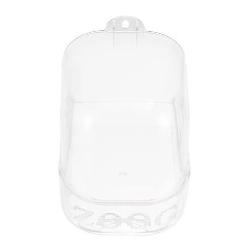 WEKADRIN Hängende Vogelbadewanne für Kleine Papageien und Finken Transparentes Badebecken für Vogelkäfig Wetterfeste Vogelbadbox zur Steigerung der Aktivität Sicher und Leicht zu Reinigen WEKADRIN Hängende Vogelbadewanne für Kleine Papageien und Finken Transparentes Badebecken für Vogelkäfig Wetterfeste Vogelbadbox zur Steigerung der Aktivität Sicher und Leicht zu Reinigen von WEKADRIN