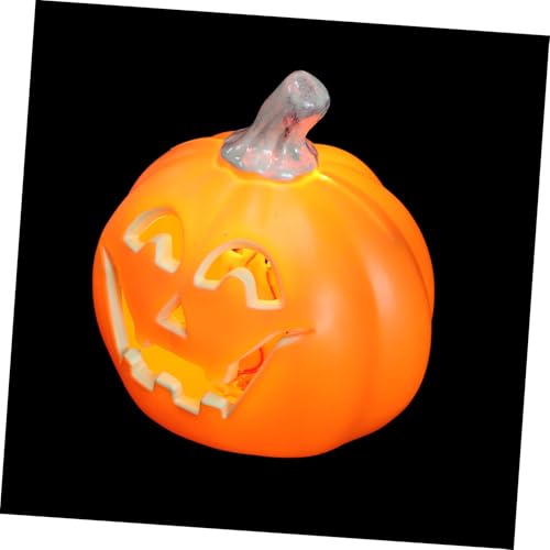 WEKADRIN Halloween Pumpkin Lantern Außenbeleuchtung Wetterfest Langlebig Kunststoff Halloween Dekoration mit Leuchtender Kürbisfigur für Garten Terrasse Party ohne Batterien WEKADRIN Halloween Pumpkin Lantern Außenbeleuchtung Wetterfest Langlebig Kunststoff Halloween Dekoration mit Leuchtender Kürbisfigur für Garten Terrasse Party ohne Batterien von WEKADRIN