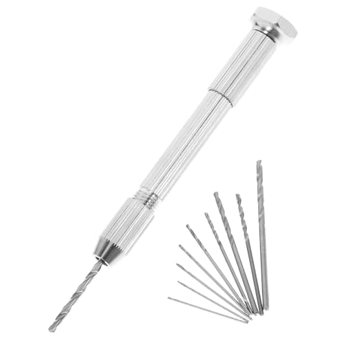 WEKADRIN Handbohrer Set Manuell Bohrern Mikro Handbohrer für Basteln Holzbohrer Schmuckherstellung Präzises DIY Werkzeug für Feine Bohrungen Tragbar und Vielseitig WEKADRIN Handbohrer Set Manuell Bohrern Mikro Handbohrer für Basteln Holzbohrer Schmuckherstellung Präzises DIY Werkzeug für Feine Bohrungen Tragbar und Vielseitig von WEKADRIN