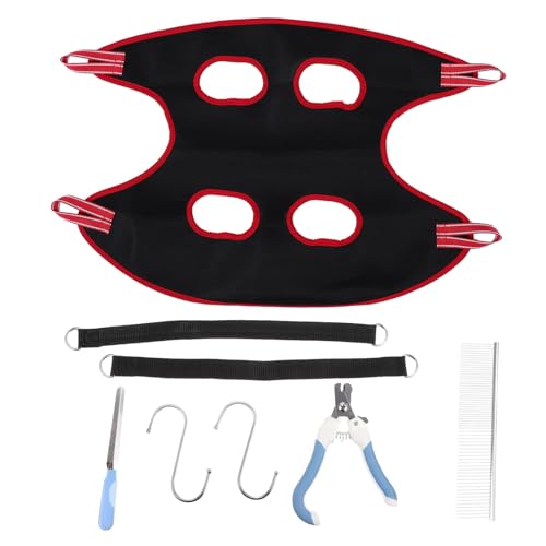 WEKADRIN Haustierpflege Hängematte Nagelknipser für Katzen Hunde mit Professionellem Nagelknipser Nagelfeile und Kamm Langlebiges Leichtes Material Praktisches Grooming Zubehör für Kleine WEKADRIN Haustierpflege Hängematte Nagelknipser für Katzen Hunde mit Professionellem Nagelknipser Nagelfeile und Kamm Langlebiges Leichtes Material Praktisches Grooming Zubehör für Kleine von WEKADRIN