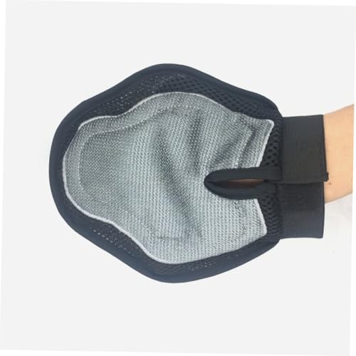 WEKADRIN Haustierpflegehandschuh Doppelseitig für Katzen und Hunde Effektive Fellreinigung und Massage Entfernt Lose Haare und Schmutz Pflegend und Entspannend für Ihr Haustier von WEKADRIN