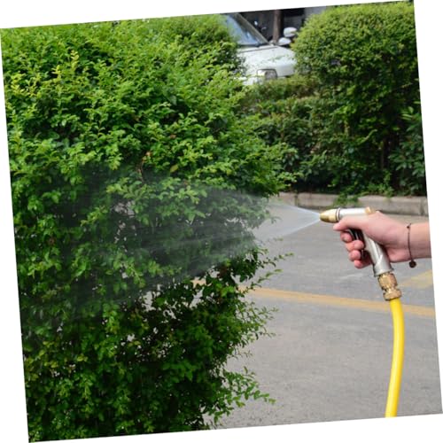 WEKADRIN Hochdruck spritzpistole Gartenschlauch Reichweite Verstellbar Rotierend Langlebig für Auto Fenster Wand Reinigung Gartenbewässerung mit Auslass Robustes Material von WEKADRIN