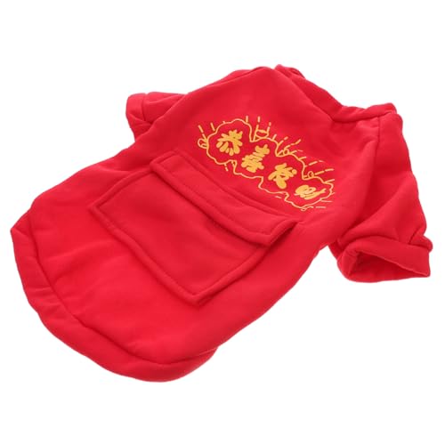 WEKADRIN Hundekostüm Warmes Kaltsicheres Haustier Zwei Bein Outfit für Kleine bis Mittelgroße Hunde Atmungsaktives Material Bequem Modisch Neujahrsdekoration und Lustige Partybekleidung WEKADRIN Hundekostüm Warmes Kaltsicheres Haustier Zwei Bein Outfit für Kleine bis Mittelgroße Hunde Atmungsaktives Material Bequem Modisch Neujahrsdekoration und Lustige Partybekleidung von WEKADRIN