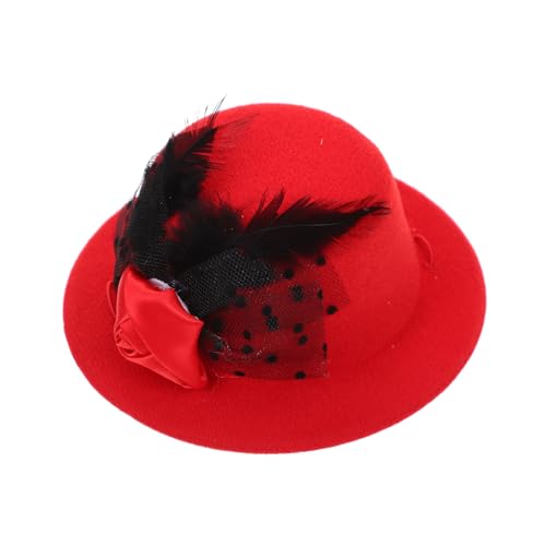 WEKADRIN Hundeschicklicher Bowler Hut Strapazierfähiges Dekoratives Accessoire für Welpen und Kätzchen für Aufnahmen Partys Karneval und Festliche Anlässe Langlebig und Attraktiv in WEKADRIN Hundeschicklicher Bowler Hut Strapazierfähiges Dekoratives Accessoire für Welpen und Kätzchen für Aufnahmen Partys Karneval und Festliche Anlässe Langlebig und Attraktiv in von WEKADRIN