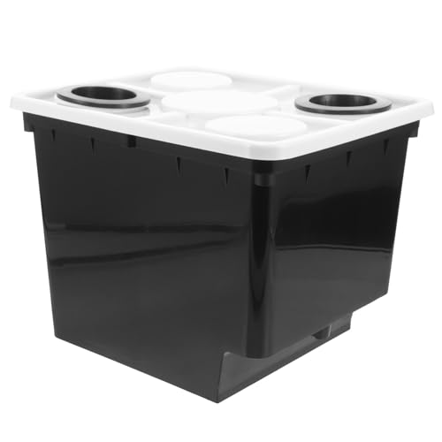 WEKADRIN Hydroponik Pflanzeimer Soilless Anbausystem Treibhauseimer Abdeckung für Gemüse Obst Balkon Garten Hydrokultur System Pflanzkübel WEKADRIN Hydroponik Pflanzeimer Soilless Anbausystem Treibhauseimer Abdeckung für Gemüse Obst Balkon Garten Hydrokultur System Pflanzkübel von WEKADRIN