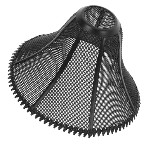 WEKADRIN Industrieller Retro Lampenschirm aus Metall Geometrisch mit Hohlem Drahtdesign Passend für Pendelleuchten Robustes Metall Dekorativ für Flur Bar Esszimmer Schwarz WEKADRIN Industrieller Retro Lampenschirm aus Metall Geometrisch mit Hohlem Drahtdesign Passend für Pendelleuchten Robustes Metall Dekorativ für Flur Bar Esszimmer Schwarz von WEKADRIN
