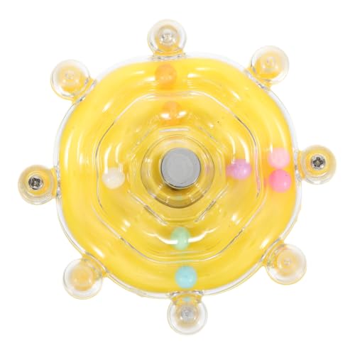 WEKADRIN Interaktives Papageien Gelbes Rotierendes Kauspielzeug aus Robustem Material für Wellensittiche Kleine Vögel zur Beschäftigung und Training im Käfig Geeignet WEKADRIN Interaktives Papageien Gelbes Rotierendes Kauspielzeug aus Robustem Material für Wellensittiche Kleine Vögel zur Beschäftigung und Training im Käfig Geeignet von WEKADRIN