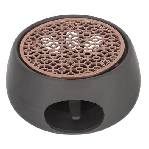 WEKADRIN Japanischer Keramik Teewärmer mit Teekannenhalter und Teelicht Handgefertigt Hitzebeständig Dekorativ und Praktisch für Wohnzimmer Büro Teestuben als Geschenk von WEKADRIN