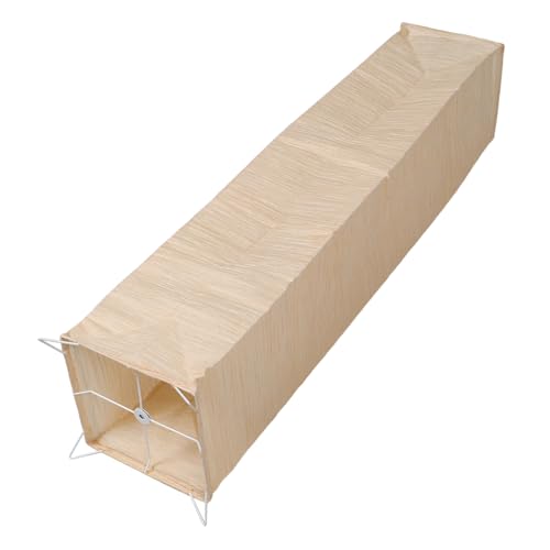 WEKADRIN Japanischer Papier Lampenschirm für Stehlampe Faltbarer Ersatzschirm aus Papier Weiche Lichtstreuung Kompakt Verstaubar Moderner Minimalistischer Stil für Wohnzimmer Schlafzimmer von WEKADRIN