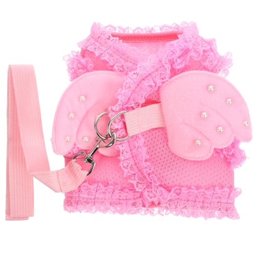 WEKADRIN Katzen Geschirr Rosa Angel Brustgeschirr für Kleine Katzen und Hunde Atmungsaktiv Leicht Langlebig Angenehmes Brustpolster aus Strapazierfähigem Material Zufällige WEKADRIN Katzen Geschirr Rosa Angel Brustgeschirr für Kleine Katzen und Hunde Atmungsaktiv Leicht Langlebig Angenehmes Brustpolster aus Strapazierfähigem Material Zufällige von WEKADRIN