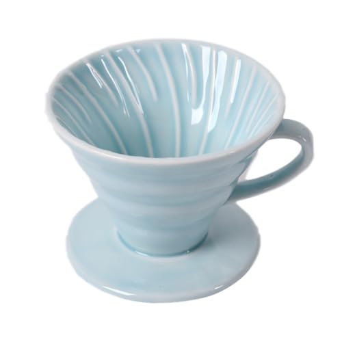 WEKADRIN Keramik Kaffeefilterbecher mit Konischem Design Handgefertigter Filterkaffeezubereiter in Geeignet für Personen Langlebig Rostfrei und Sicher für Zuhause und Büro WEKADRIN Keramik Kaffeefilterbecher mit Konischem Design Handgefertigter Filterkaffeezubereiter in Geeignet für Personen Langlebig Rostfrei und Sicher für Zuhause und Büro von WEKADRIN