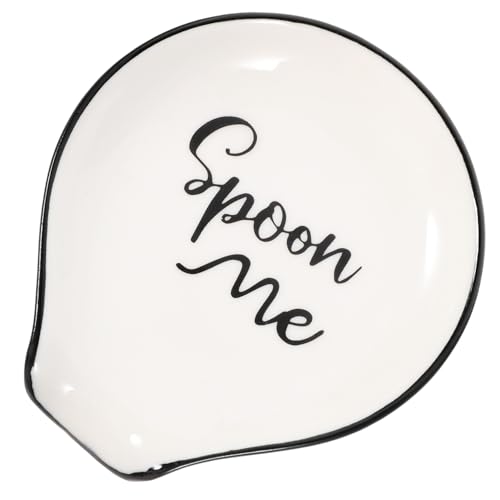 WEKADRIN Keramik Löffelablage für Küchenutensilien Wiederverwendbarer Löffelhalter Multifunktionale Arbeitsplatten halterung für Kochlöffel und Kaffeelöffel Platzsparend Stabile Form für WEKADRIN Keramik Löffelablage für Küchenutensilien Wiederverwendbarer Löffelhalter Multifunktionale Arbeitsplatten halterung für Kochlöffel und Kaffeelöffel Platzsparend Stabile Form für von WEKADRIN