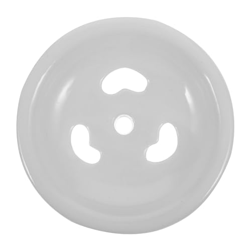 WEKADRIN Keramik Urinalfilter Stopper Urinalabdeckung Urinal Zubehör Spritzschutz Geruchsschutz für Männer Badezimmer Pissoir Anti spritz Splash Guard von WEKADRIN