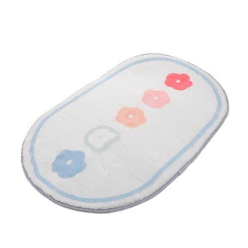 WEKADRIN Kinderteppich mit Rutschfester Unterseite Weiche Spielmatte mit Blumenmuster Waschbar Sichere für Mädchenzimmer Schlafzimmer und Spielbereich WEKADRIN Kinderteppich mit Rutschfester Unterseite Weiche Spielmatte mit Blumenmuster Waschbar Sichere für Mädchenzimmer Schlafzimmer und Spielbereich von WEKADRIN