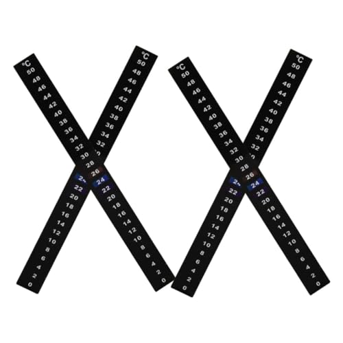 WEKADRIN 4stücke Selbstklebende Temperaturstreifen Für Gläser Und Aquarien Gärthermometeraufkleber Für Brauen Zu Hause Und Backen Hochtemperaturbeständige Thermometerstreifen Zum WEKADRIN 4stücke Selbstklebende Temperaturstreifen Für Gläser Und Aquarien Gärthermometeraufkleber Für Brauen Zu Hause Und Backen Hochtemperaturbeständige Thermometerstreifen Zum von WEKADRIN