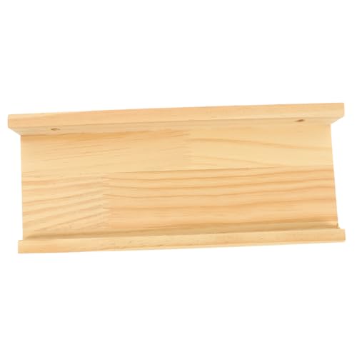 WEKADRIN Kompaktes Holz wandregal Schwebendes Wandboard Nordic Style Stabiles Hängeregal für Schlafzimmer Wohnzimmer Kleine Dekoration und Aufbewahrung Kleiner Gegenstände von WEKADRIN