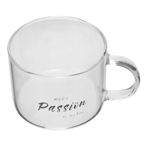 WEKADRIN Kreativer Glasbecher mit Henkel Trinkbecher für Büro Zuhause und Einzigartiger Design Milchbecher für Kaffee Tee Haferflocken und Getränke Stabil und Sicher für Unterwegs WEKADRIN Kreativer Glasbecher mit Henkel Trinkbecher für Büro Zuhause und Einzigartiger Design Milchbecher für Kaffee Tee Haferflocken und Getränke Stabil und Sicher für Unterwegs von WEKADRIN