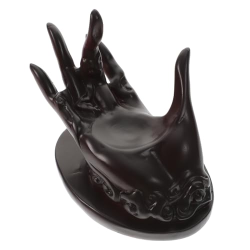 WEKADRIN Kristallkugelhalter Buddha Hand Design Harz Kugelständer Dekorative Kugel Basis für Wohn Büro und Schreibtischdekoration Kompakt Eleganter Kristallkugel Präsentationsständer WEKADRIN Kristallkugelhalter Buddha Hand Design Harz Kugelständer Dekorative Kugel Basis für Wohn Büro und Schreibtischdekoration Kompakt Eleganter Kristallkugel Präsentationsständer von WEKADRIN
