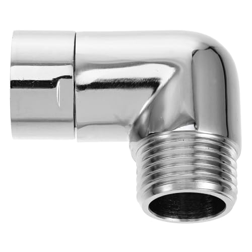 WEKADRIN Kupfer Duschkopf Winkeladapter mit Drehgelenk Wiederverwendbarer Brauseanschluss Einfache Installation Kompatibel mit Duschsystemen Stilvolles Design für Badarmaturen von WEKADRIN