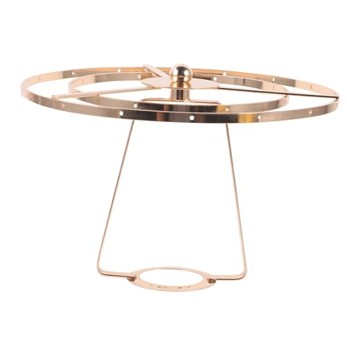 WEKADRIN Lampenschirm Harfenhalter aus Robustem Eisen DIY Ersatz lampenhalter für Tisch Deckenlampen Stilvoller Vintage Kristall lampenrahmen Vielseitig für Wohnraum Gastronomie Geeignet WEKADRIN Lampenschirm Harfenhalter aus Robustem Eisen DIY Ersatz lampenhalter für Tisch Deckenlampen Stilvoller Vintage Kristall lampenrahmen Vielseitig für Wohnraum Gastronomie Geeignet von WEKADRIN