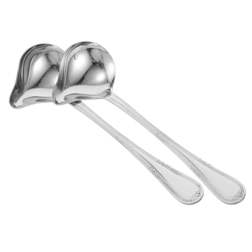 WEKADRIN Edelstahl Saucenlöffel Hochwertige Suppenkelle Mit Ausgießer Für Soßen Suppen Und Desserts Praktisches Küchenutensil Für Modernes Kochen Und Servieren von WEKADRIN