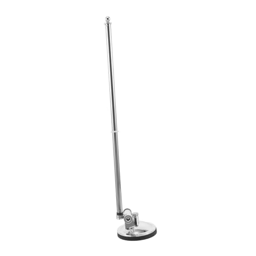 WEKADRIN Magnetischer Flaggenhalter Auto und Büro Wetterfester Flaggenhalter mit Robuster Basis für LKW SUV ATV und Schreibtisch ohne Flagge von WEKADRIN