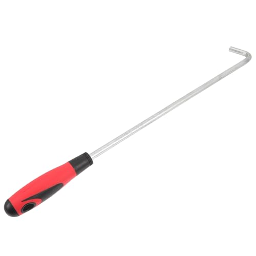 WEKADRIN Manhole Cover Hook mit Stabilem Gummigriff Rostfreiem Edelstahl Langlebig und Rutschfest Vielseitiger Kanaldeckelheber und Rolladen Türhaken für Einfache Handhabung im Haushalt von WEKADRIN
